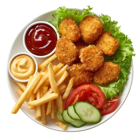 Kananuggetit ranskalaisilla - Tuote Joensuussa